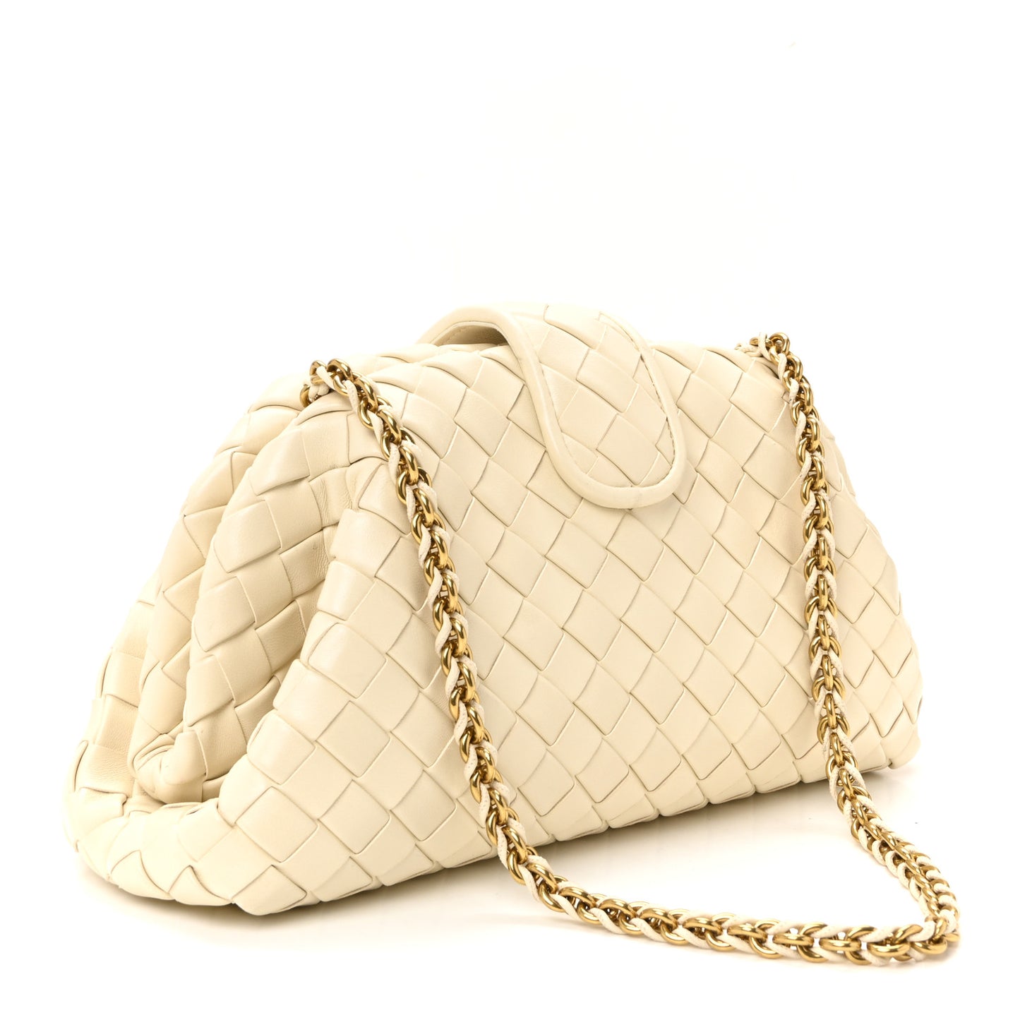 Nappa Intrecciato Teen The Lauren 1980 Clutch With Chain String