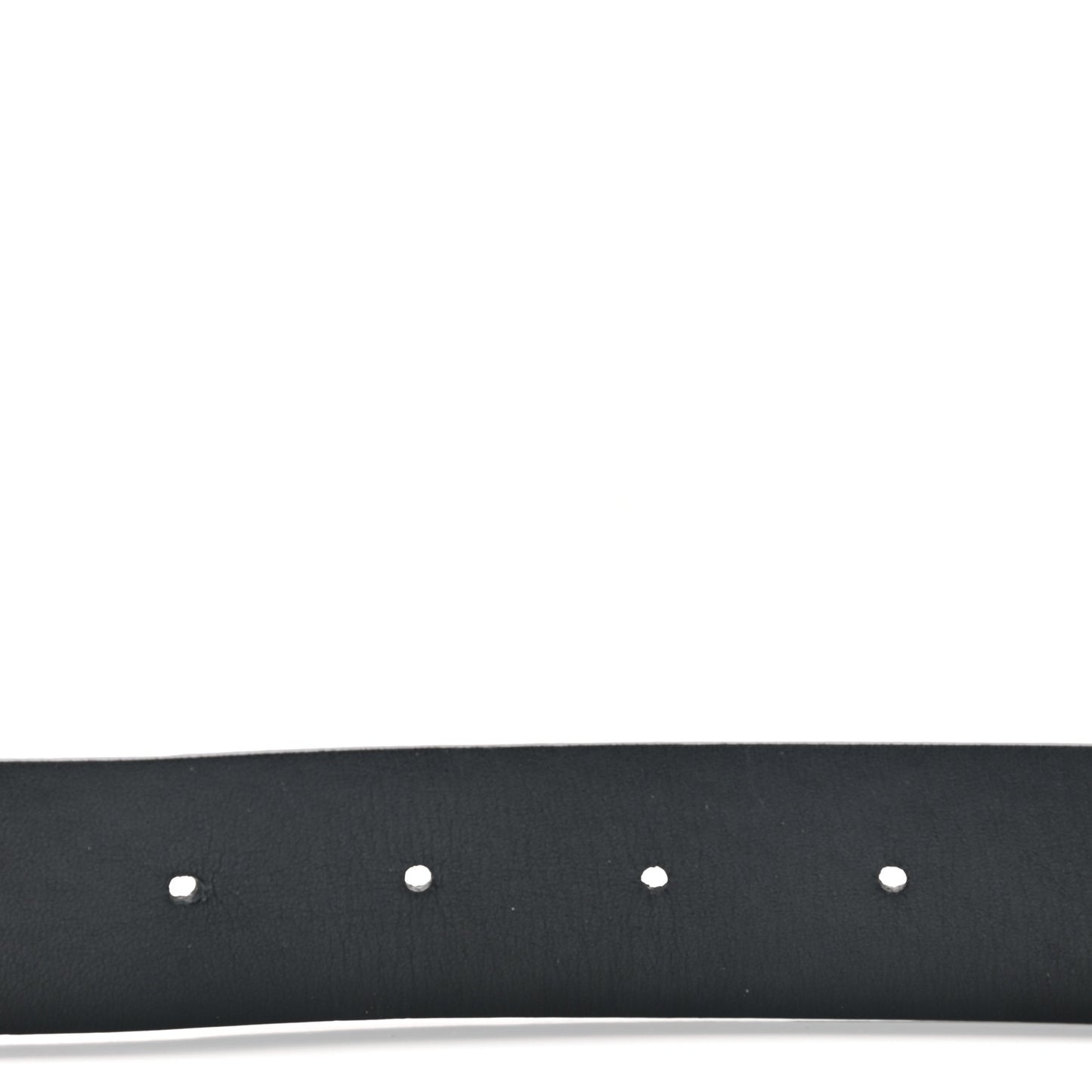 Lambskin Chain Square Buckle Belt 90 36 Black