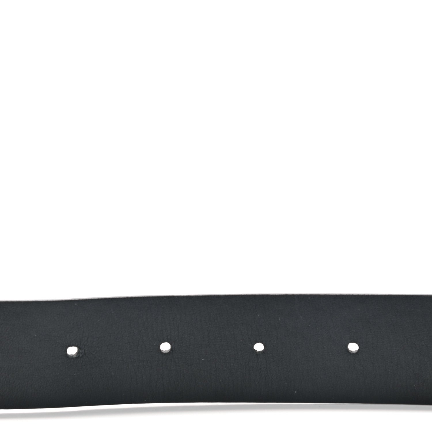 Chanel Lambskin Chain Square Buckle Belt 90 36 Black 6 of 7