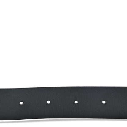 Chanel Lambskin Chain Square Buckle Belt 90 36 Black 6 of 7