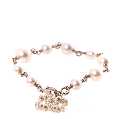 Chanel Pearl CC Bracelet Gold 1 of 5