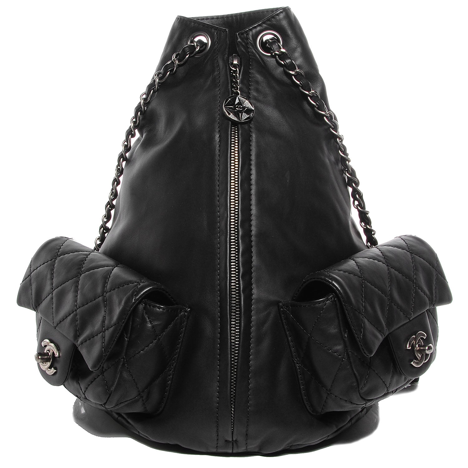 Chanel Calfskin Large Backpack Is Back Black 1 of 10