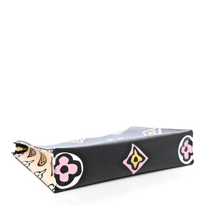 Louis Vuitton Monogram Giant Wild At Heart Toiletry Pouch 26 Black 3 of 4