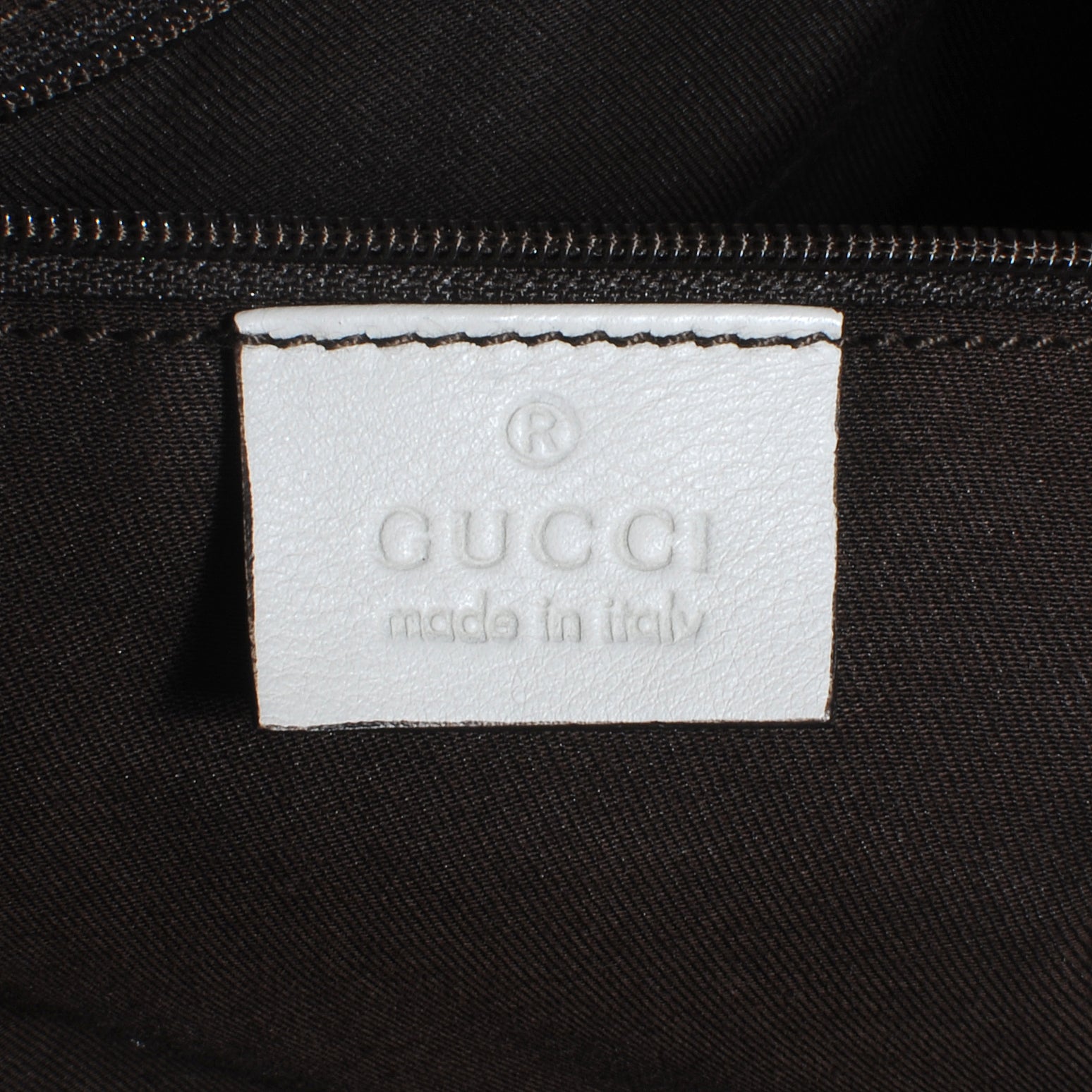 Gucci Monogram D Gold Large Hobo White 5 of 8