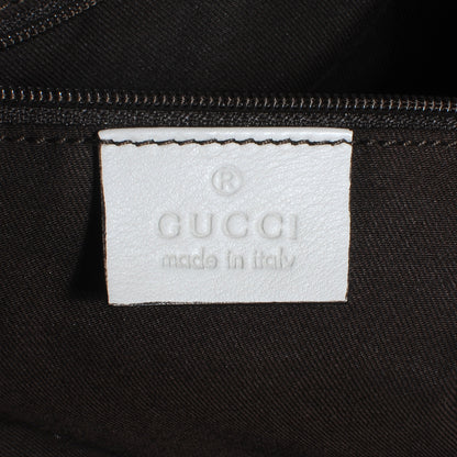 Gucci Monogram D Gold Large Hobo White 5 of 8