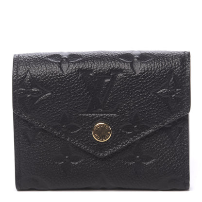 Louis Vuitton Empreinte Zoe Wallet Black 1 of 6