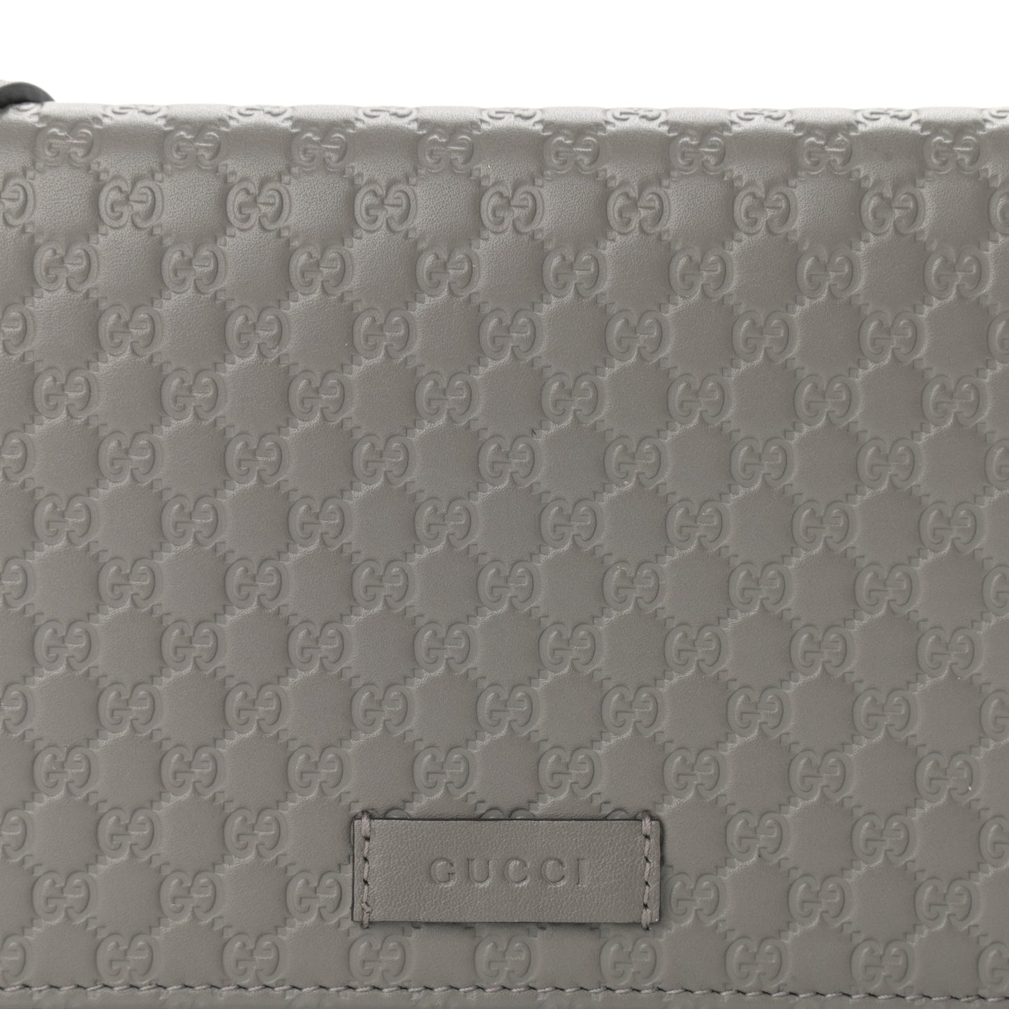 Soft Microguccissima Crossbody Wallet Loess