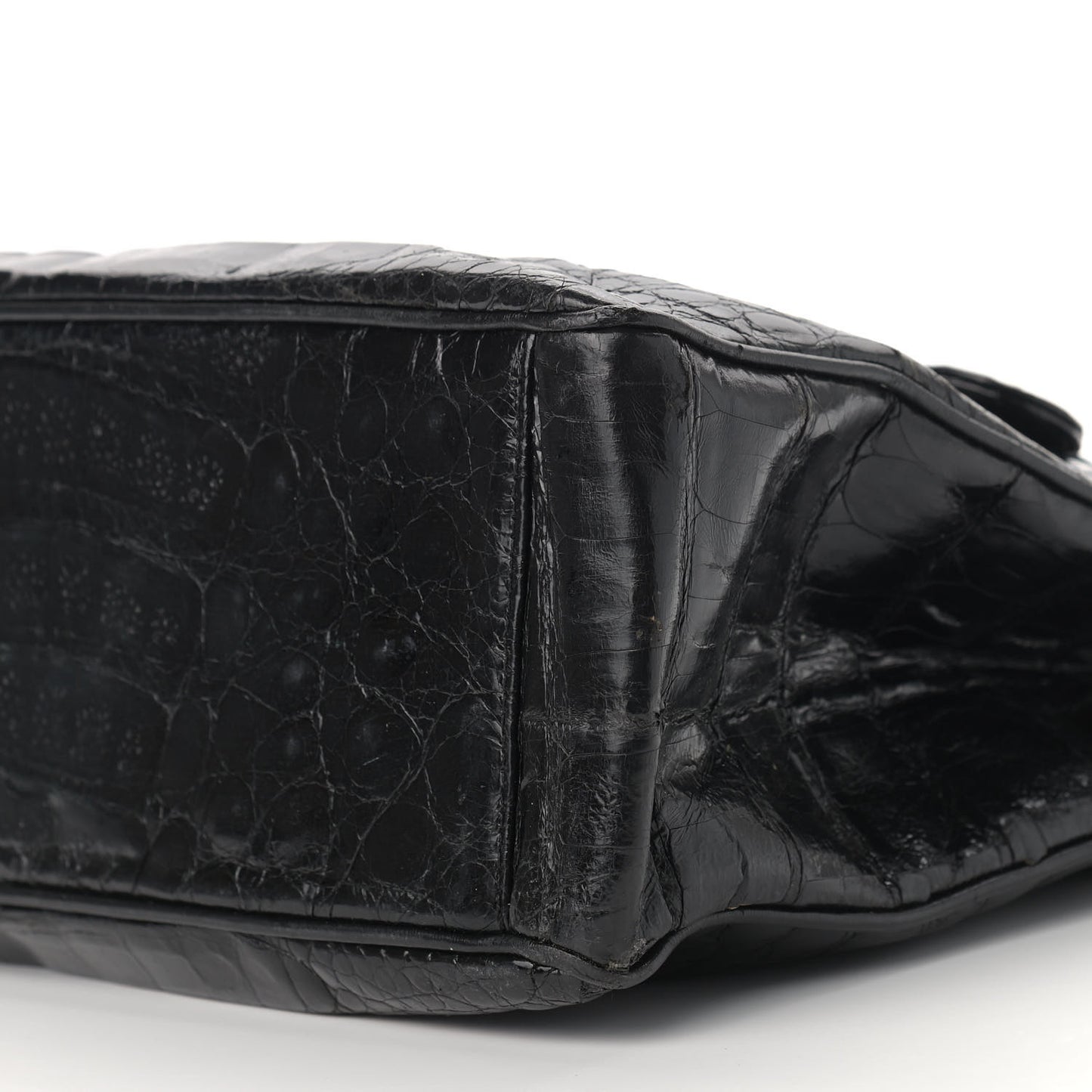 Alligator Tote Black