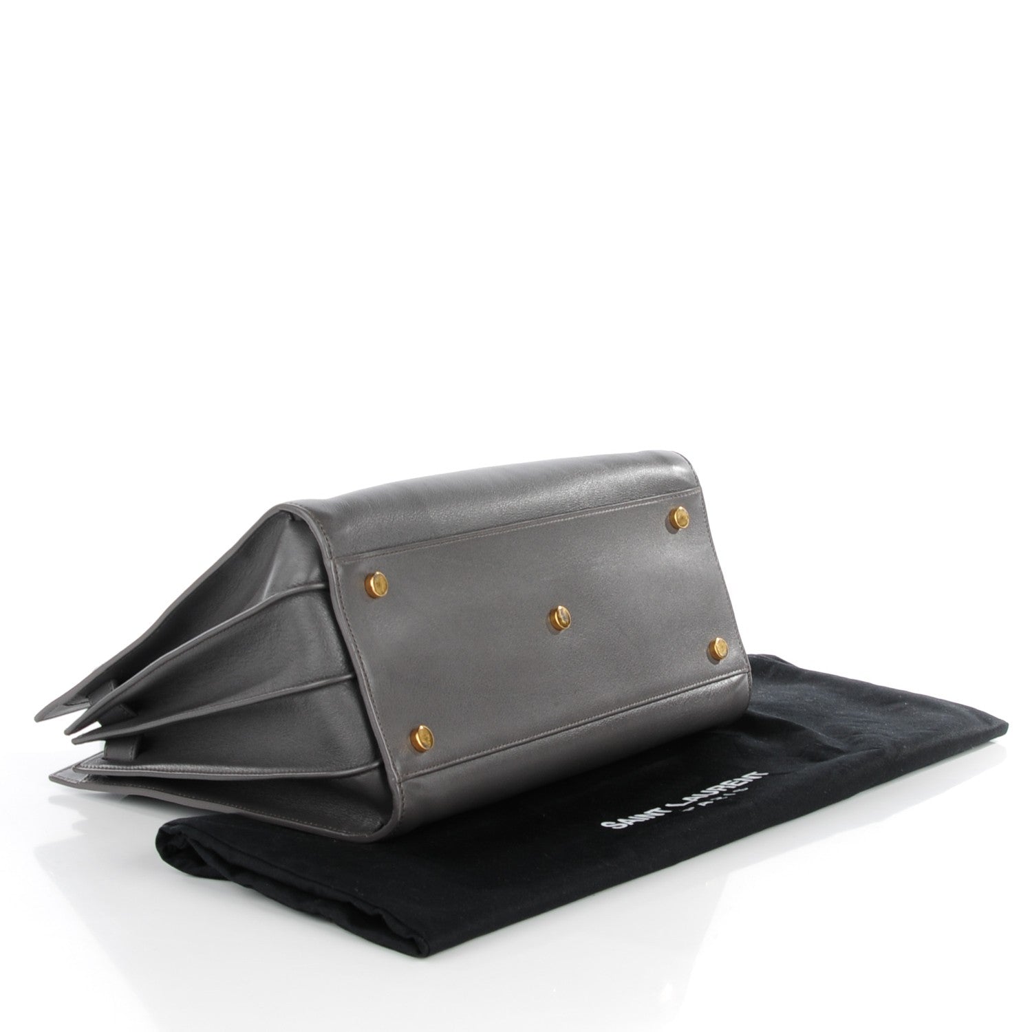 Saint Laurent Calfskin Small Sac De Jour Fog 4 of 7