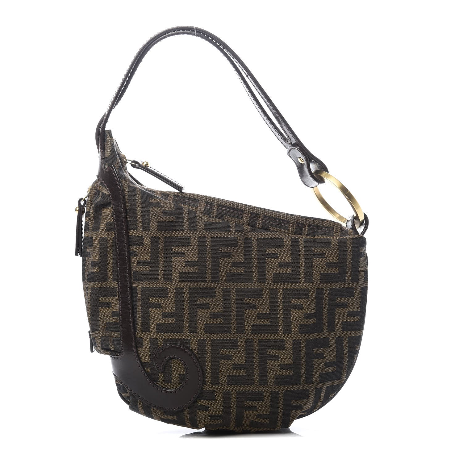 Fendi Zucca Biga Media Tobacco 1 of 11