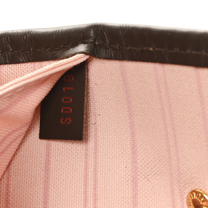 Louis Vuitton Damier Ebene Neo Neverfull MM Rose Ballerine 8 of 12