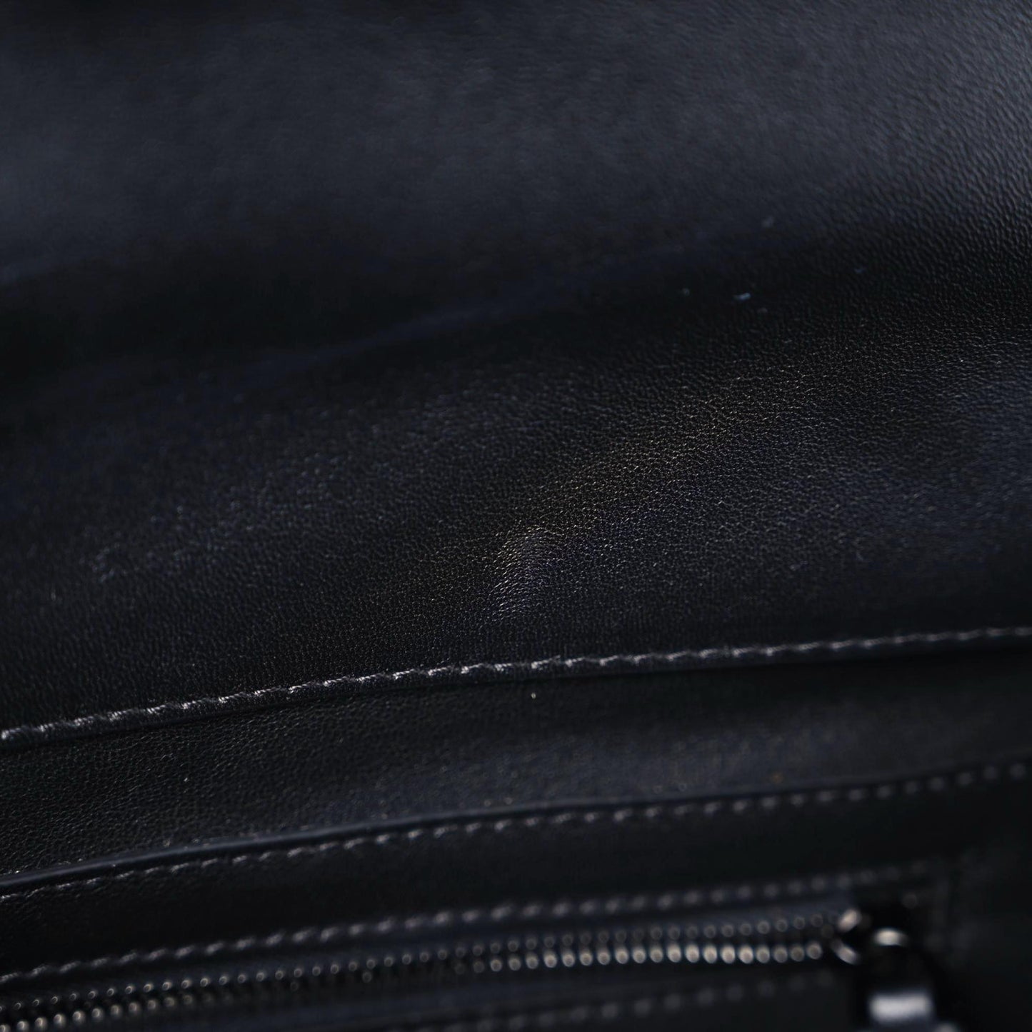 Nappa Monochrome Large Roman Stud Shoulder Bag Black