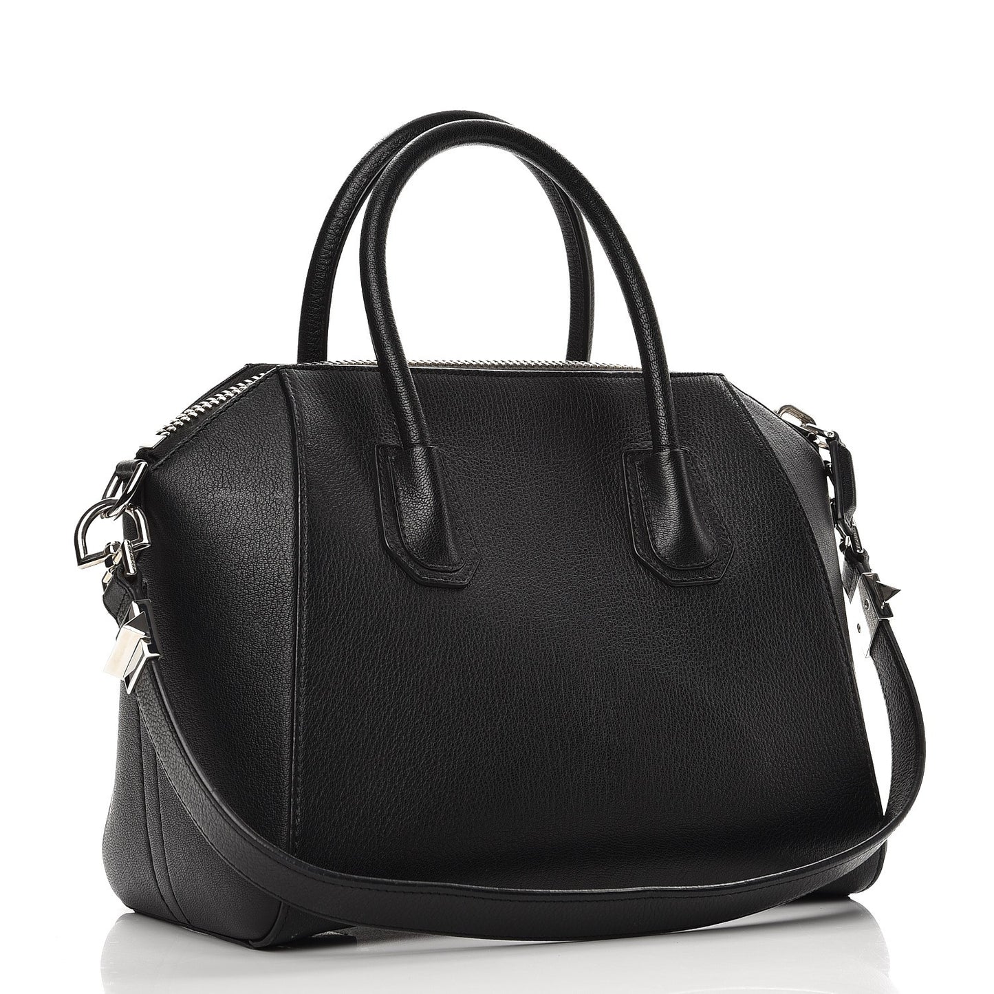 Sugar Goatskin Small Antigona Black