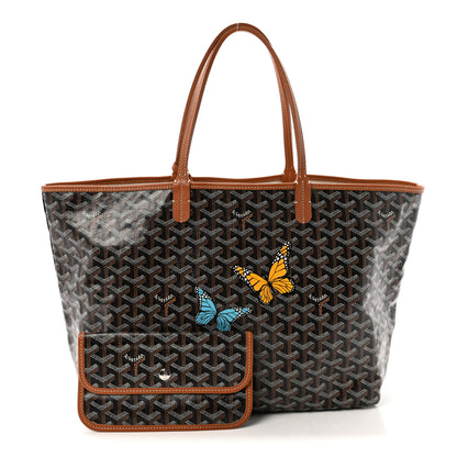 Goyard Goyardine Saint Louis PM Black Gold 3 of 9