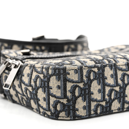 Christian Dior HOMME Oblique Safari Messenger Blue 8 of 13