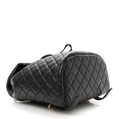 Chanel Lambskin Quilted Small Urban Spirit Backpack Black 3 of 9