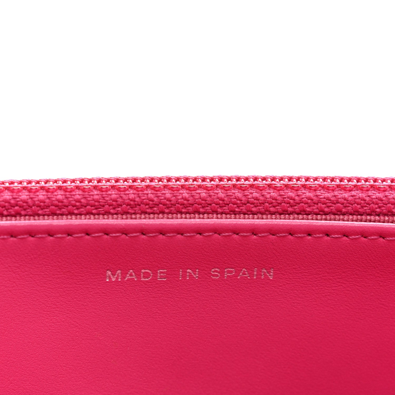 Chanel Iridescent Caviar Quilted Wallet on Chain WOC Pink 7 of 14