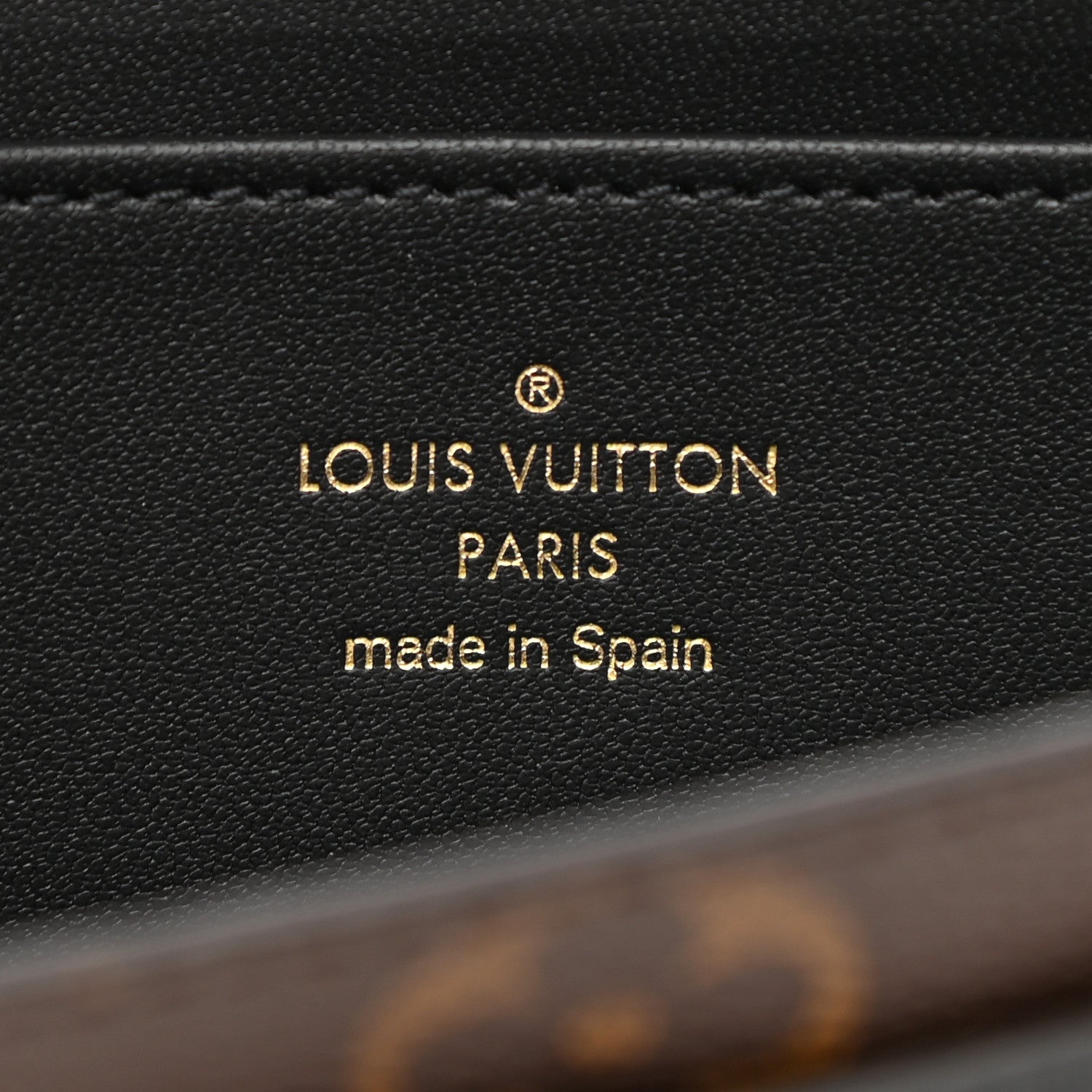 Louis Vuitton Monogram Flower Lock Long Wallet Black 5 of 8