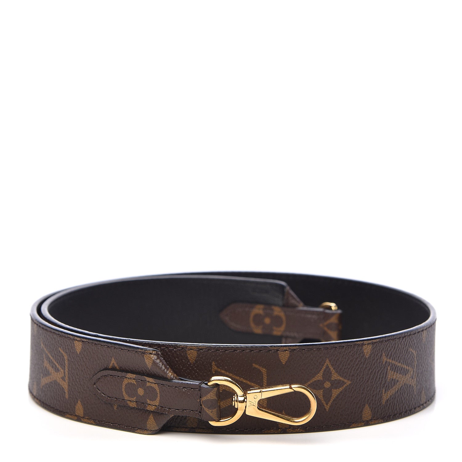 Louis Vuitton Monogram Bandouliere Shoulder Strap Black 1 of 6