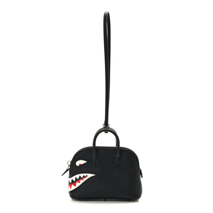 Hermes Swift Shark Bolide Bag Charm Black 1 of 8