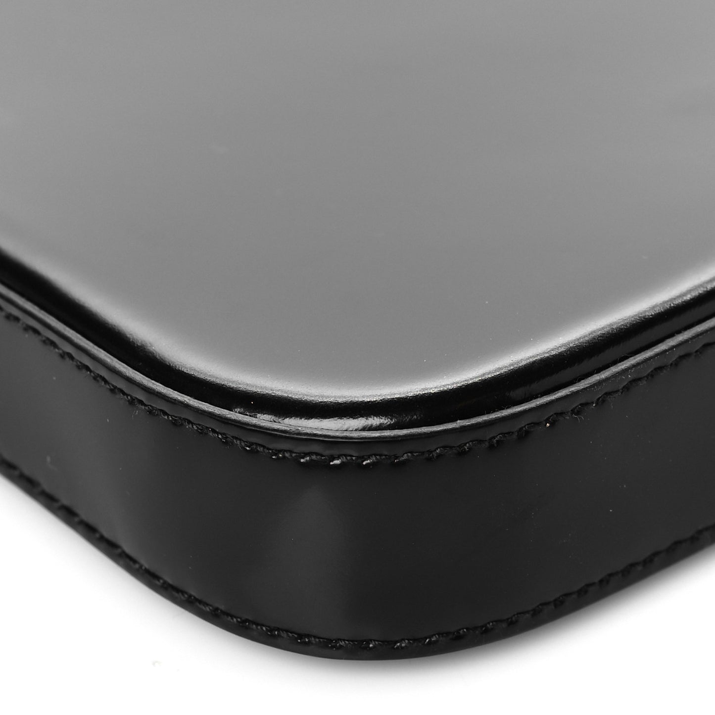 Spazzolato Pocket Pouch Shoulder Bag Black