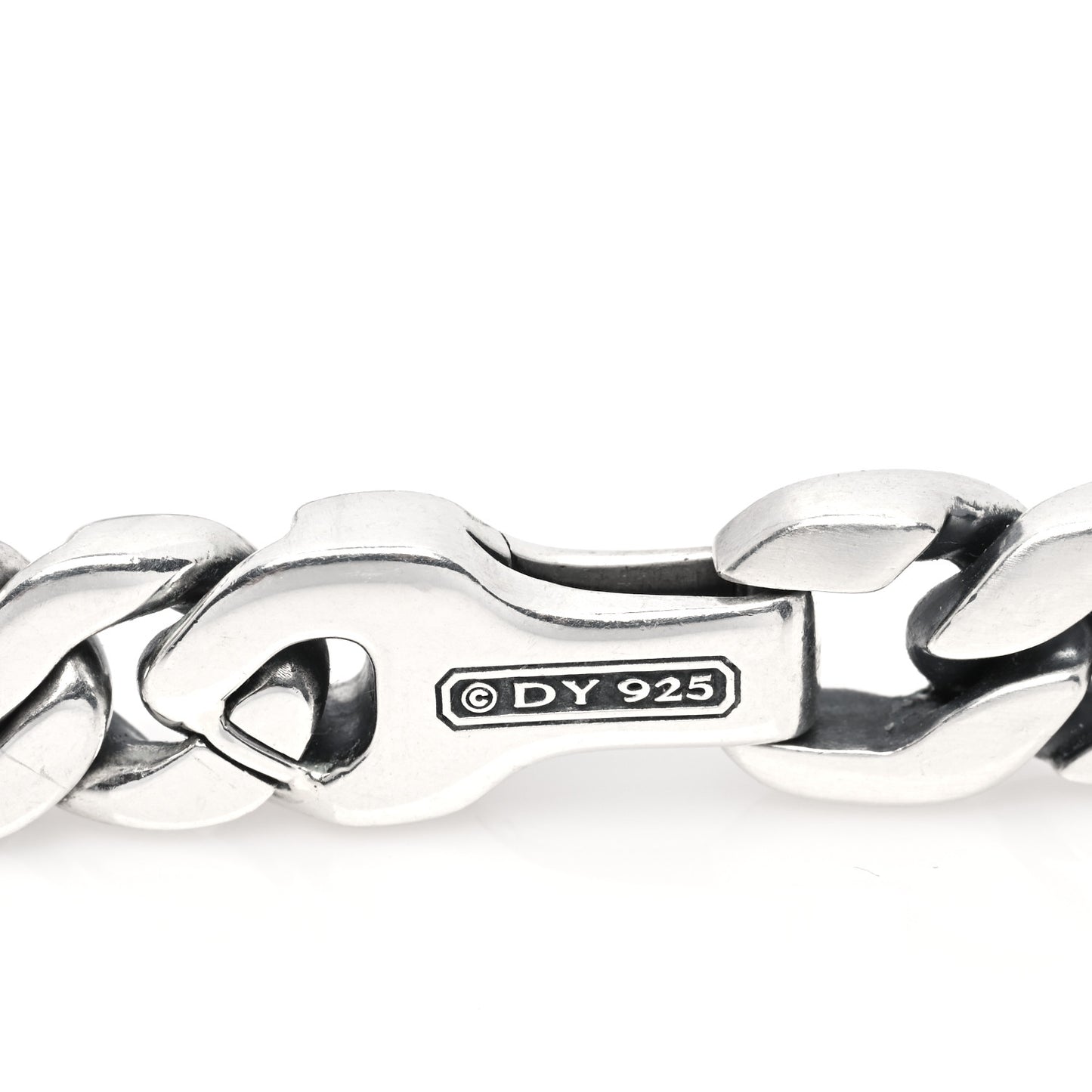 Sterling Silver 11.5mm Curb Chain Necklace