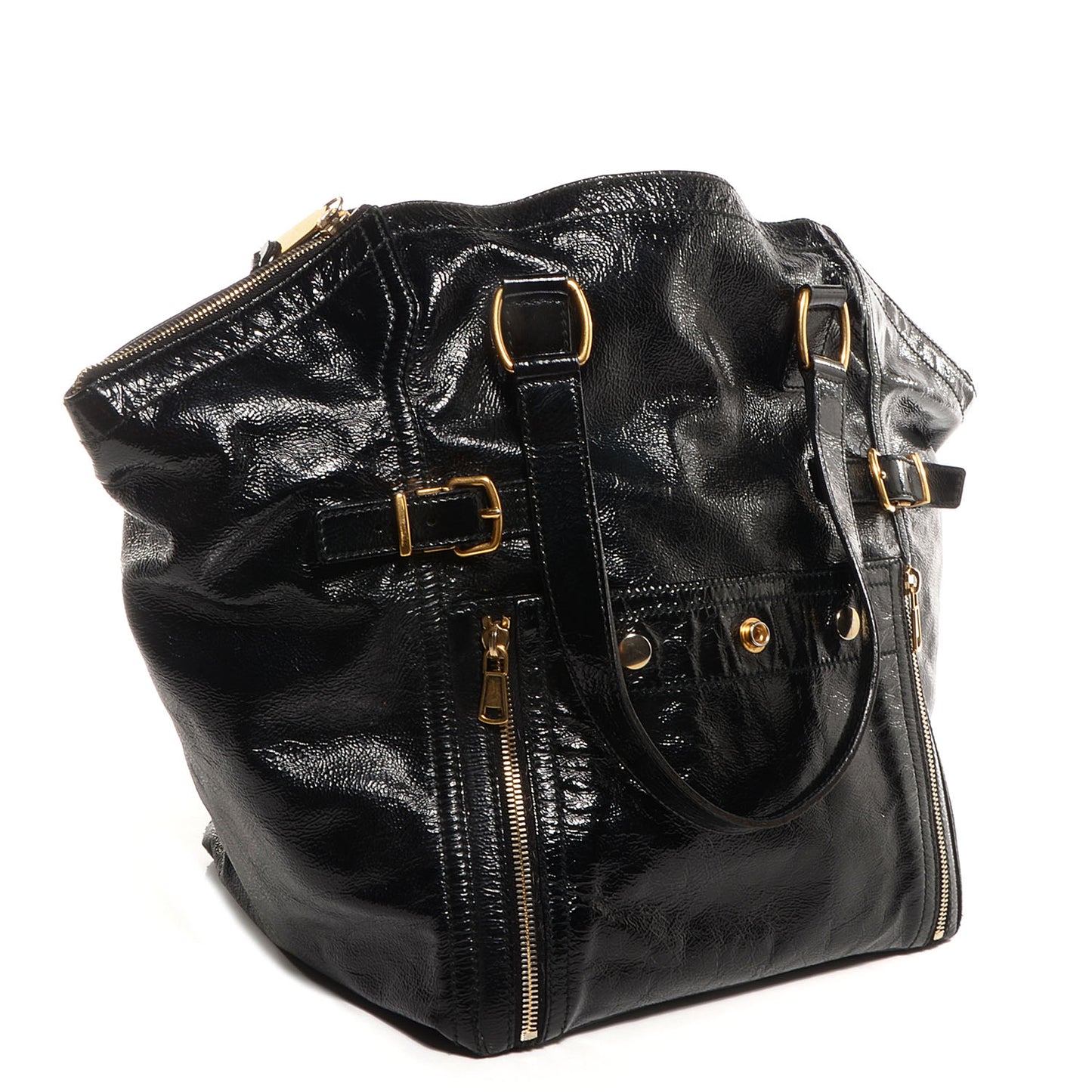 Patent Medium Downtown Black