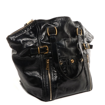 Saint Laurent Patent Medium Downtown Black 3 of 8