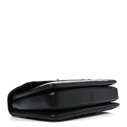 Chanel Lambskin Chevron Quilted Small Trendy CC Flap Dual Handle Bag Black 4 of 10