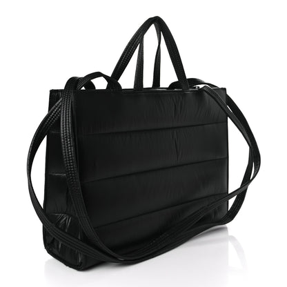 Telfar Nylon Large Puff Shopping Bag Black 2 of 8