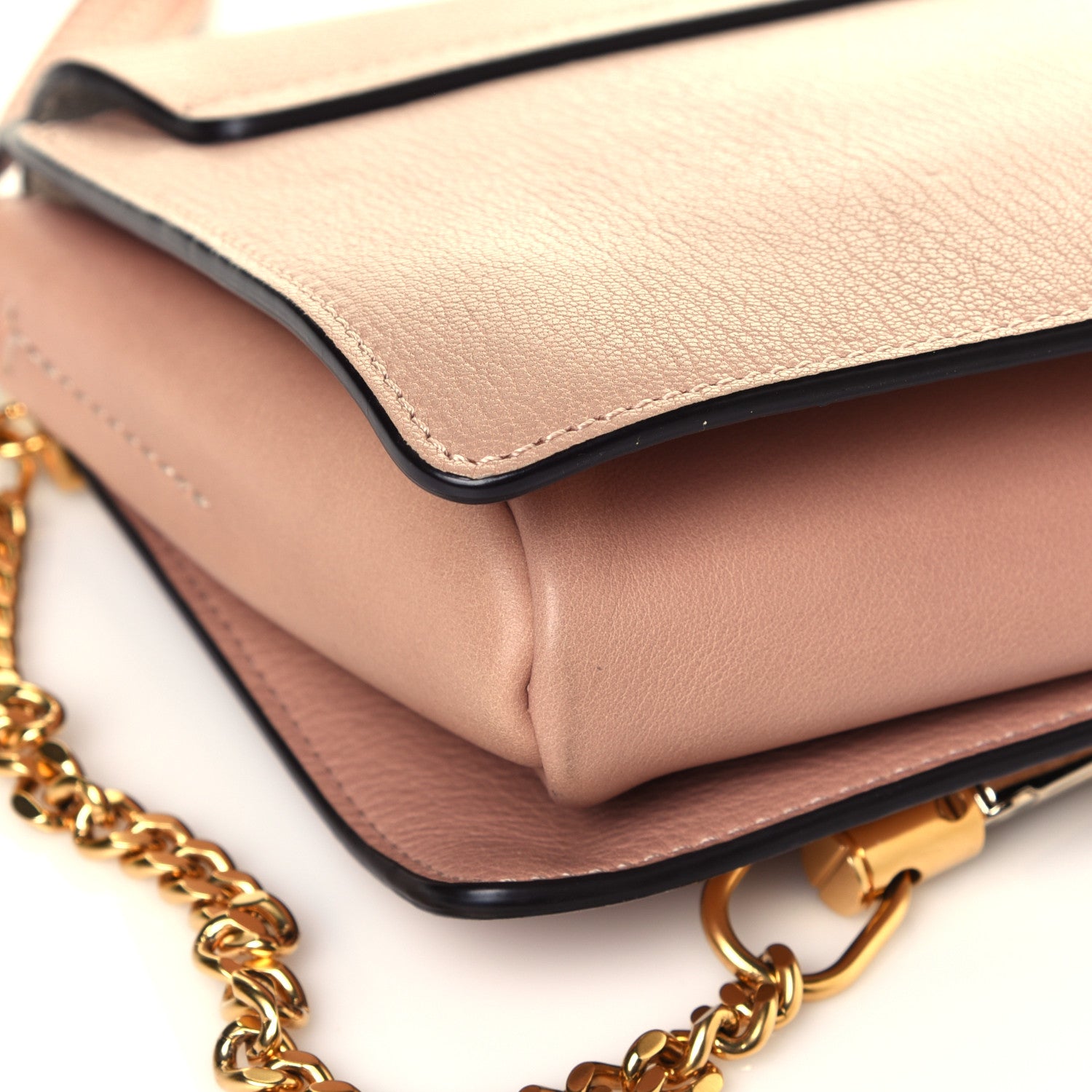 Chloe Goatskin Small Faye Shoulder Bag Biscotti Beige 10 of 13