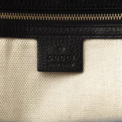 Gucci Pebbled Calfskin Medium Soho Bowler Black 8 of 9