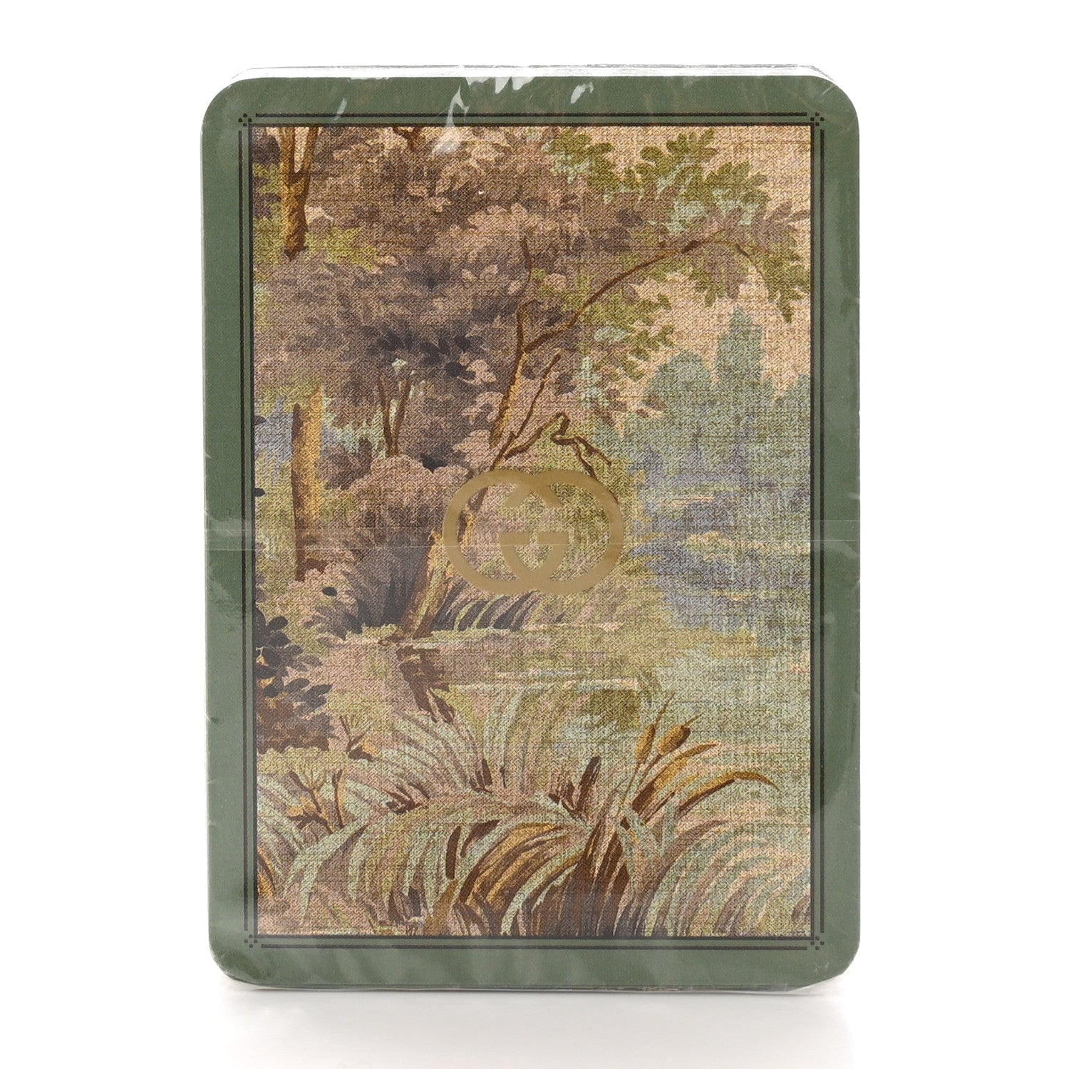 Gucci GG Supreme Monogram Web Ophidia Playing Card Case Beige New Acero 9 of 12