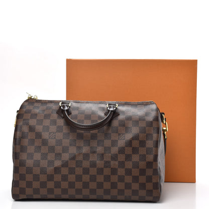 Louis Vuitton Damier Ebene Speedy Bandouliere 35 16 of 17