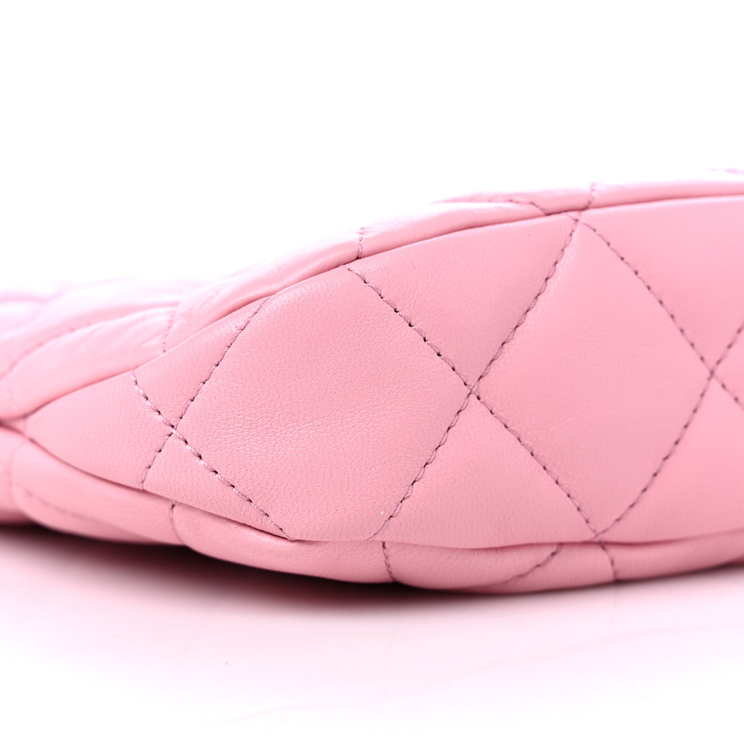 Chanel Lambskin Quilted CC Links Hobo Light Pink 8 of 11