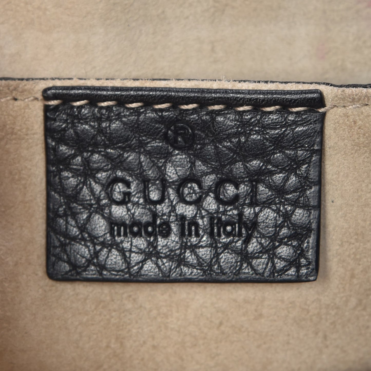 Pebbled Calfskin Small 1973 Chain Shoulder Bag Black