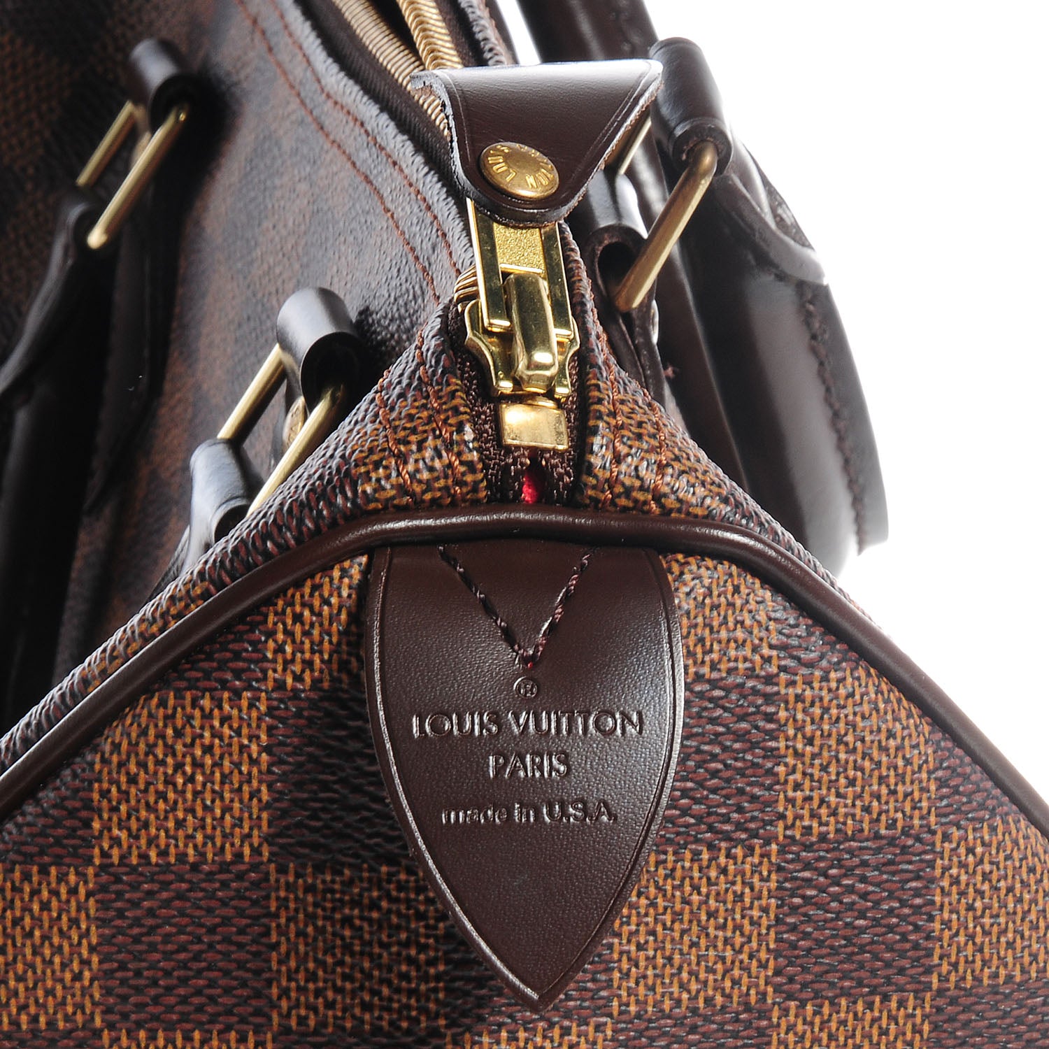 Louis Vuitton Damier Ebene Speedy 30 5 of 7