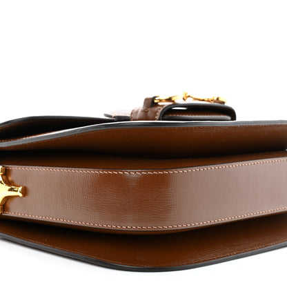 Gucci Azalea Calfskin Horsebit 1955 Shoulder Bag Brown Sugar 10 of 12