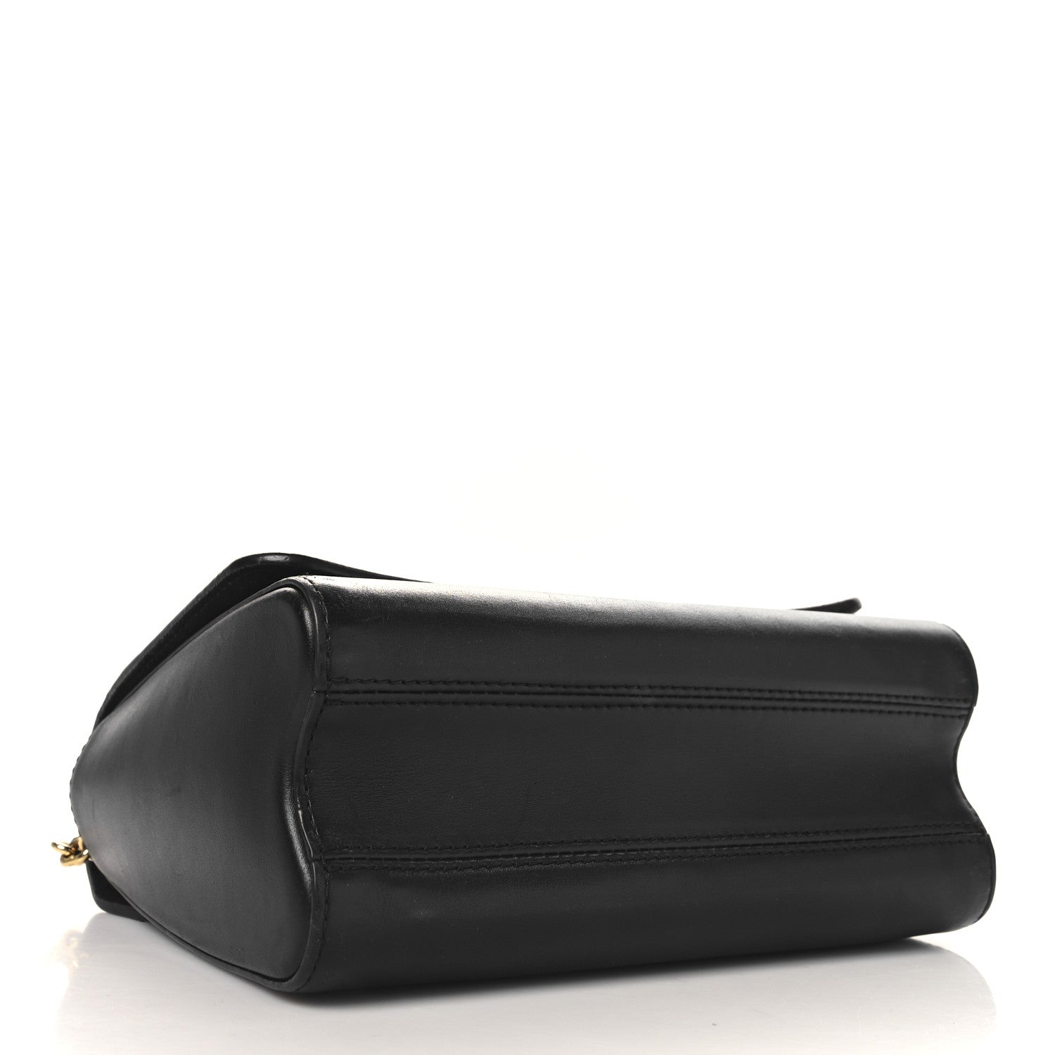 Louis Vuitton Veau Satin Monogram Twist Shoulder Bag MM Black 5 of 13