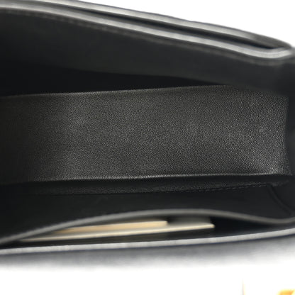Valentino Garavani Nappa One Stud Chain Clutch Black 5 of 9