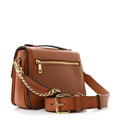 Louis Vuitton Grained Calfskin Lockme Oxford Cognac 3 of 11