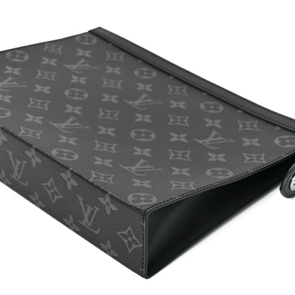 Louis Vuitton Monogram Eclipse Pochette Voyage MM 10 of 10