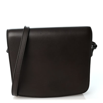 The Row Smooth Calfskin Half Moon Shoulder Bag Brown 1 of 8