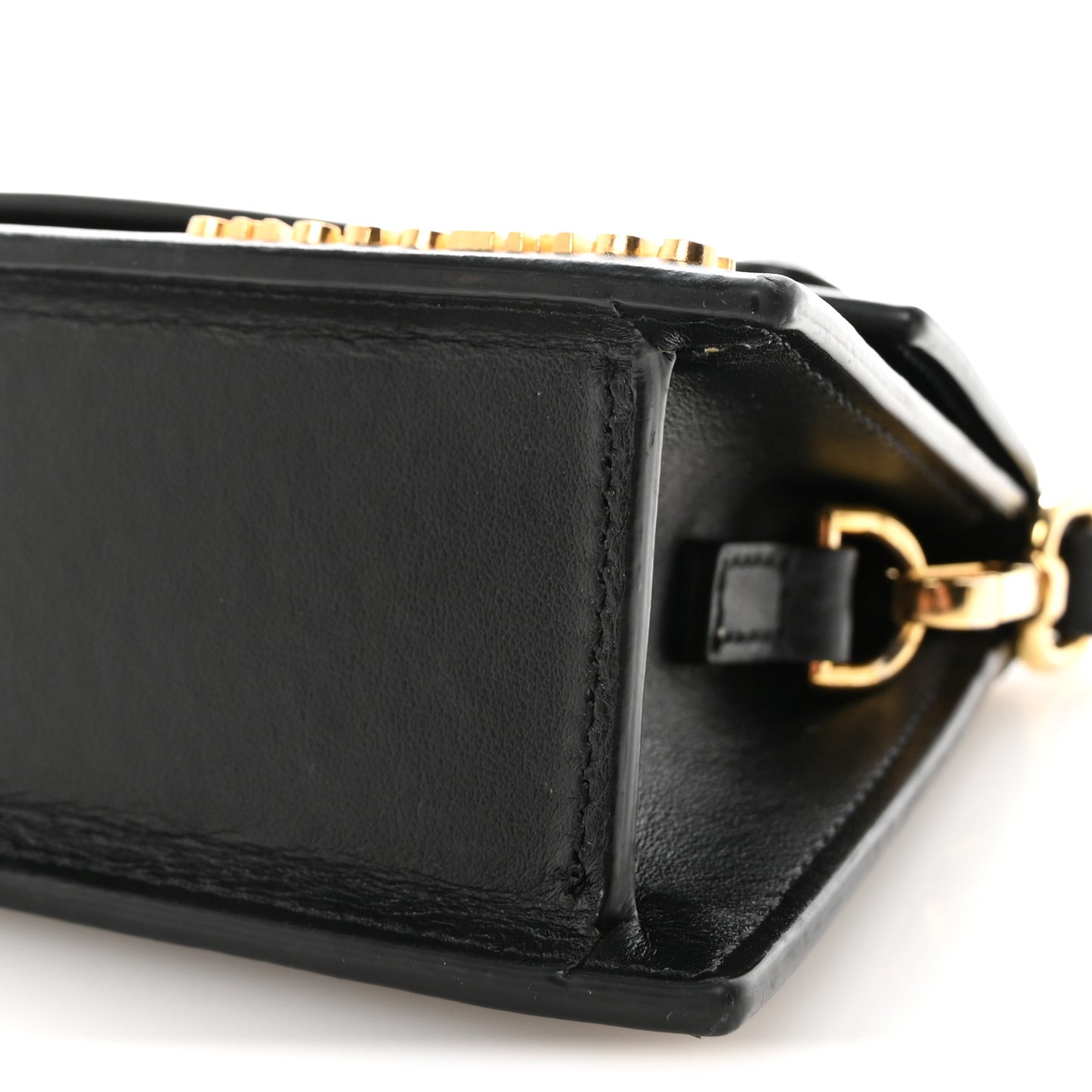 Smooth Calfskin Le Chiquito Long Black