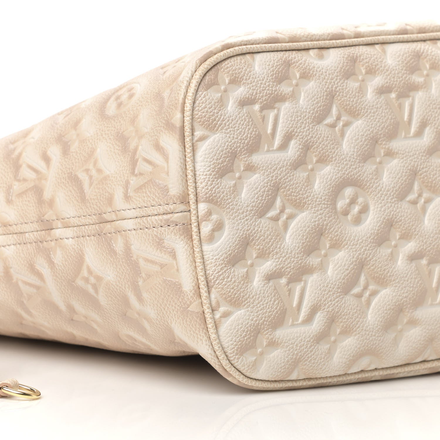 Louis Vuitton Empreinte Monogram Summer Stardust Neverfull MM Beige Clair 9 of 10