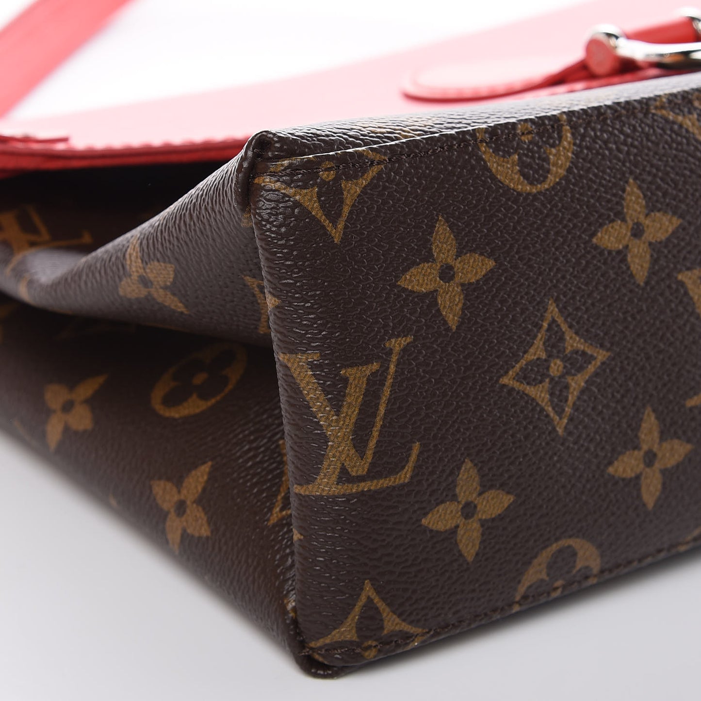 Monogram Epi Saint Michel Coquelicot