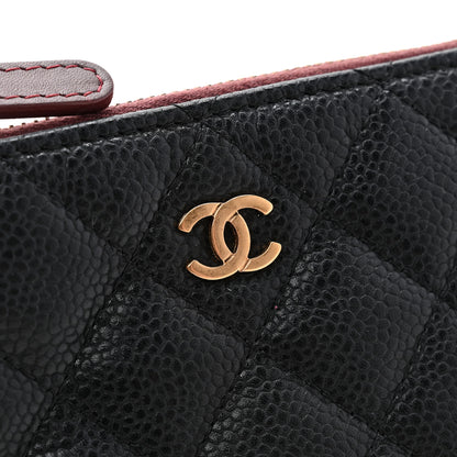 Chanel Caviar Quilted Small Cosmetic Case Black 8 of 8