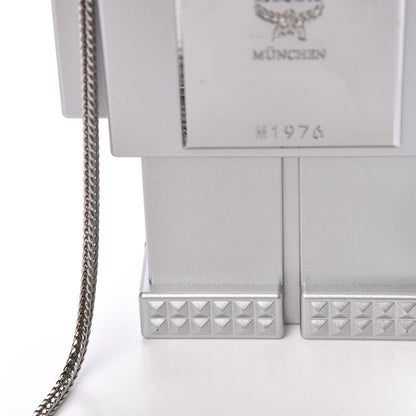 MCM Perspex Roboter Series Clutch Bag Silver 19 of 29