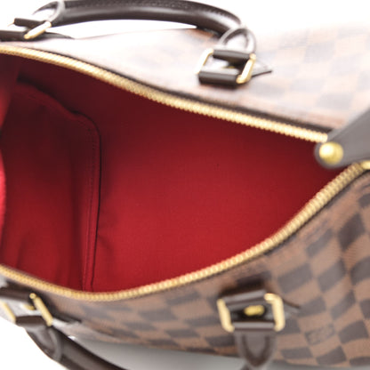 Louis Vuitton Damier Ebene Speedy 30 5 of 8
