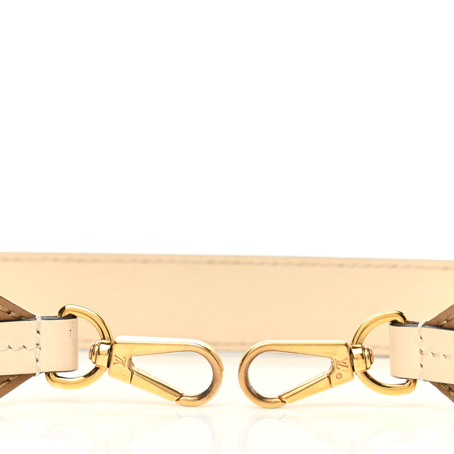 Calfskin Tuileries Besace Shoulder Strap Creme Sesame